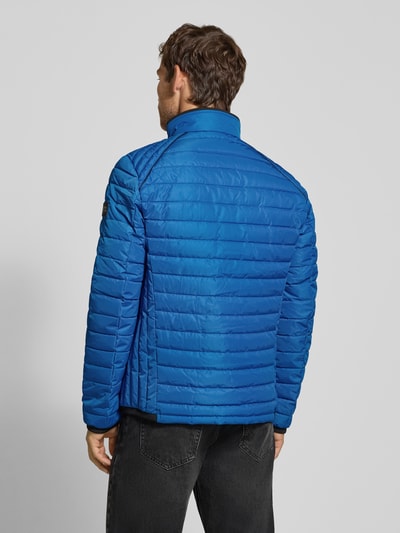 NAUTGÅRD Regular Fit Jacke in Stepp-Optik Blau 5