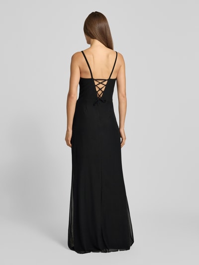 TROYDEN COLLECTION Maxikleid mit Herz-Ausschnitt Black 5