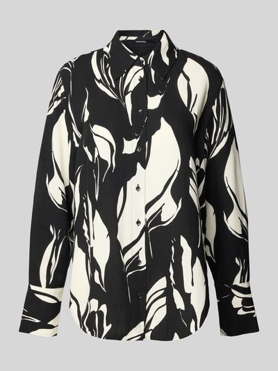 Someday Bluzka koszulowa o kroju regular fit z mankietami model ‘Zerlian’ Czarny 2