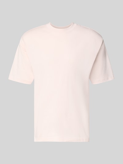 Produktfoto, Regular Fit T-Shirt aus reiner Baumwolle von MCNEAL in Hellbeige, Rundhalsausschnitt, kurzärmelig, glatte Textur