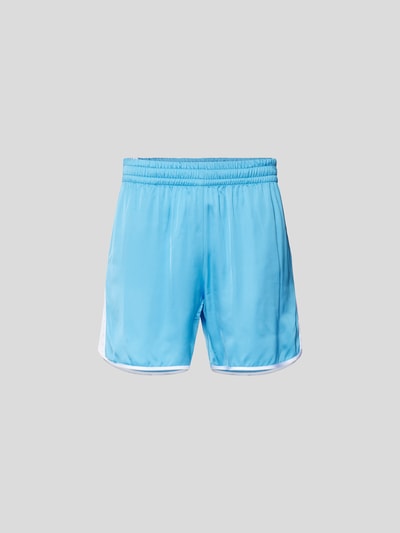 Blue Sky Inn Shorts mit Kontraststreifen Hellblau 2