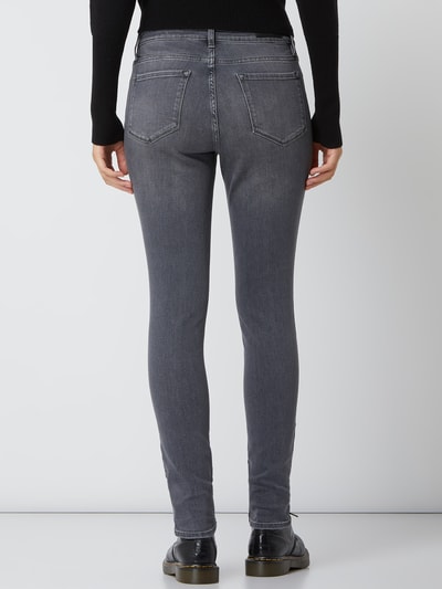 OPUS Slim Fit Jeans mit Stretch-Anteil Modell 'Elma' Hellgrau 5