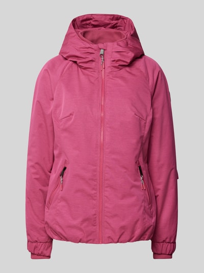 Ragwear Jacke mit Reißverschlusstaschen Modell 'Dizzie' Pink 2