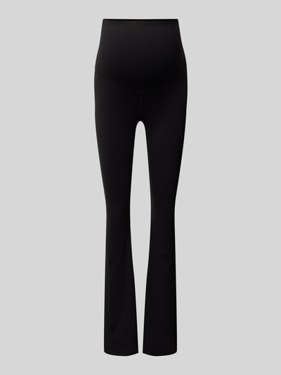 AIMN Flared Umstands-Leggings mit breitem elastischem Bund Black 1