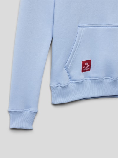 Alpha Industries Hoodie mit Kapuze Bleu 2