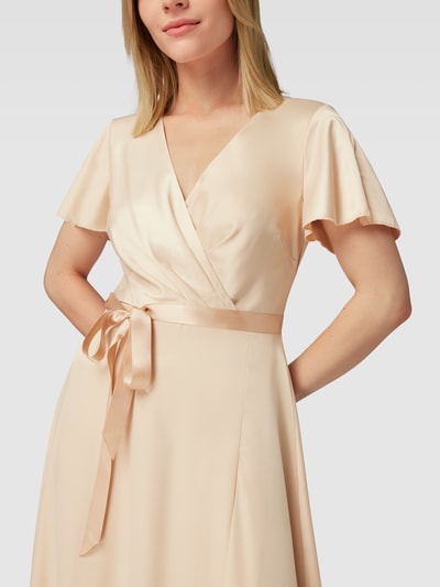 Paradi Abendkleid mit Satin-Optik Gold 3