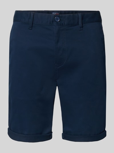Tommy Jeans slim fit chino-shorts van katoenmix Marineblauw - 2