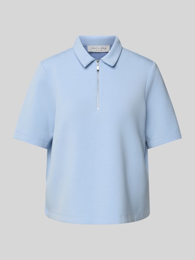 Christian Berg Woman Sweatshirt mit 1/2-Arm Bleu 2