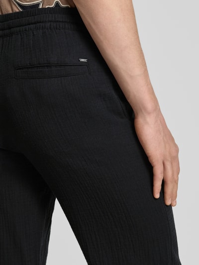 Only & Sons Loose Fit Hose mit elastischem Bund Modell 'SINUS' Black 3