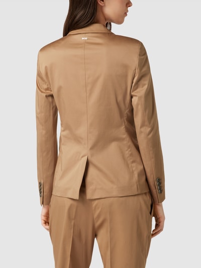 BOSS Black Women Blazer met klepzakken, model 'Jetida' Camel - 5