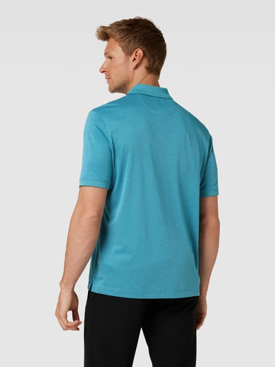 bugatti Poloshirt mit Polokragen Tuerkis 5