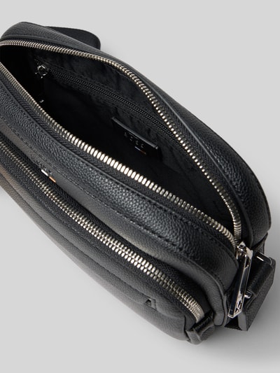 BOSS Umhängetasche in Lederoptik Modell 'RAY_EW' Black 5