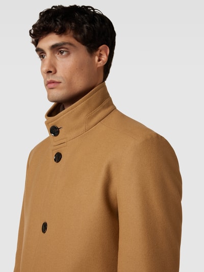 Strellson Płaszcz ze stójką model ‘Finchley’ Beżowy 3
