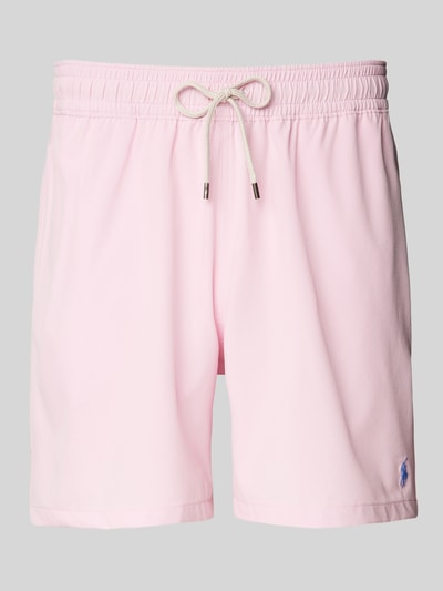 Polo Ralph Lauren Underwear Badeshorts mit elastischem Bund Modell 'TRAVELER' Rosa 1