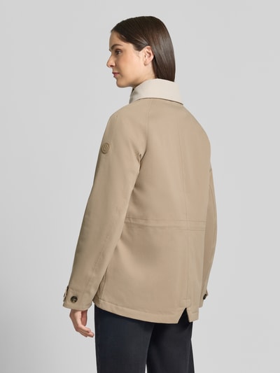 Didriksons relaxed fit jack met platte kraag model 'Lynn' Beige - 5