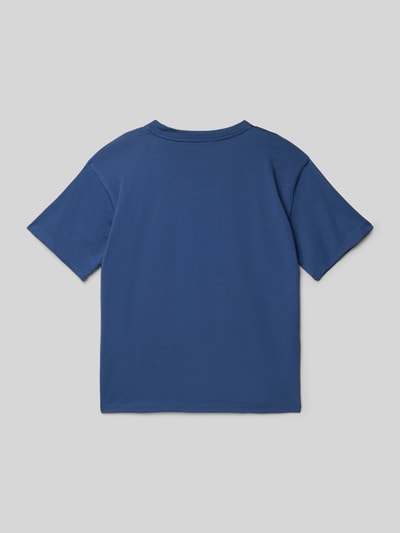 Calvin Klein Jeans T-Shirt mit Label-Print Blau 3