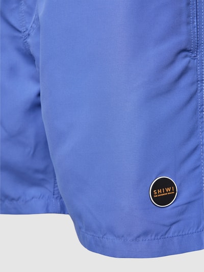 Shiwi Badehose mit Label-Detail Lila 2