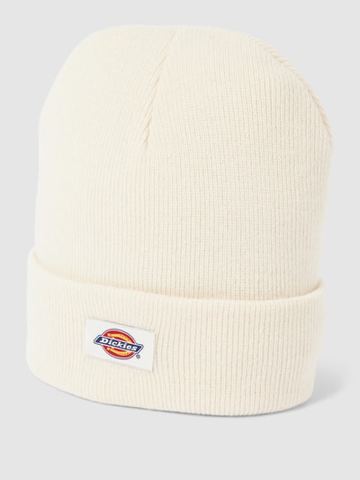 Dickies Beanie mit Label-Patch Modell 'GIBSLAND' Offwhite 1