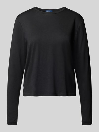 Polo Ralph Lauren Regular fit shirt met lange mouwen van een mix van katoen en modal Zwart - 2