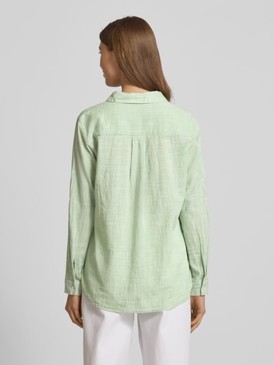 Tom Tailor Regular Fit Hemdbluse mit aufgesetzten Brusttaschen Hellgruen 5