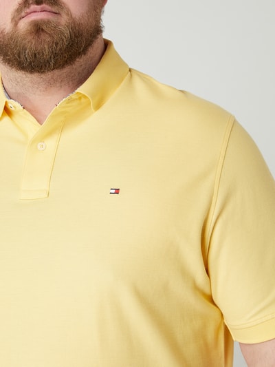 Tommy Hilfiger Big & Tall Koszulka polo PLUS SIZE — ‘Better Cotton Initiative’  Żółty 3