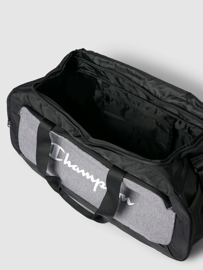 CHAMPION Duffle bag met labelprint Zwart - 5