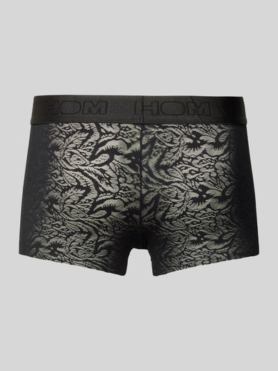HOM Trunks mit elastischem Logo-Bund Black 3