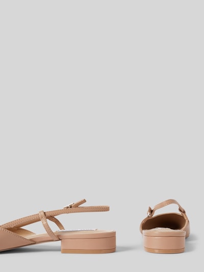 Steve Madden Slingbacks met contrastgarnering, model 'BELINDA' Beige - 2