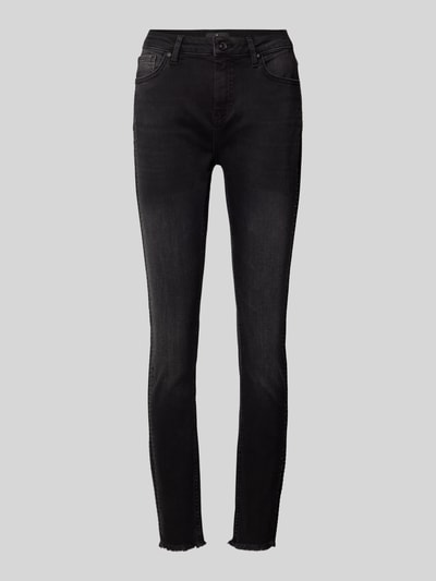 Monari Slim Fit Jeans mit 5-Pocket-Design Black 2