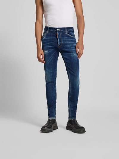 Dsquared2 Jeans im Used-Look Dunkelblau 4