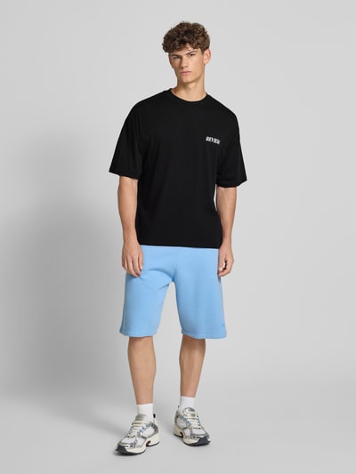 REVIEW T-shirt z obniżonymi ramionami Czarny 1