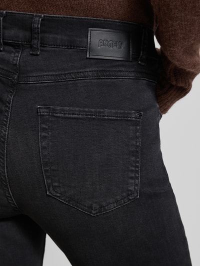 Angels Wide Leg Jeans im 5-Pocket-Design Modell 'LARA' Anthrazit 3