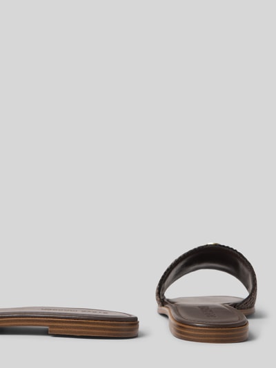 Steve Madden Slipper mit Logo-Detail Modell 'Kora' Dunkelbraun 2