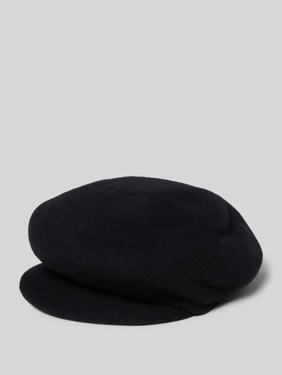 Loevenich Czapka ze wzmocnionym daszkiem model ‘Bakerboy’ Czarny 1