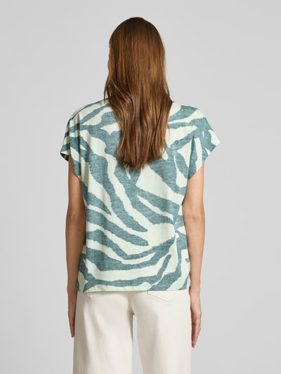Tom Tailor Loose Fit T-Shirt aus reiner Baumwolle Mint 5