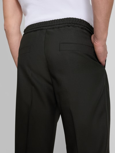 ISNURH Stoffhose mit elastischem Bund Black 3