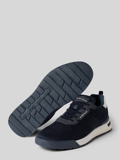 Tom Tailor Low Top Sneaker mit Mesh Details Modell 'ATILLIO' Marine 4