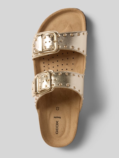 Geox Sandalette mit Nieten Modell 'BRIONIA' Gold 3