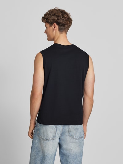 Champion Top mit Logo und Rundhalsausschnitt Black 5