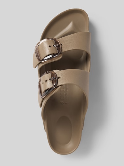 Birkenstock Slides mit Dornschließen Modell 'ARIZONA BIG BUCKLE EVA' Taupe 3