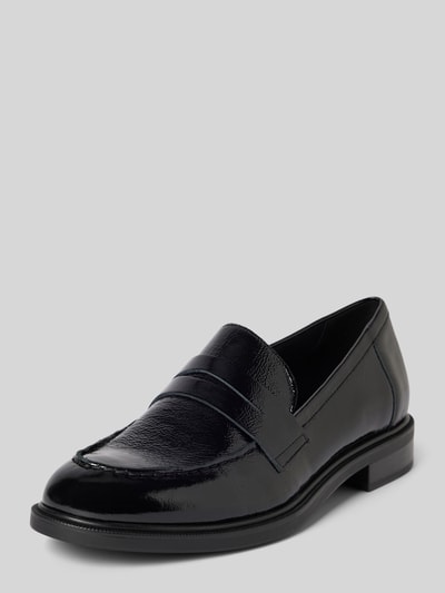 Vagabond Penny-Loafer aus Leder mit Schaftbrücke Modell 'AMINA' Black 1