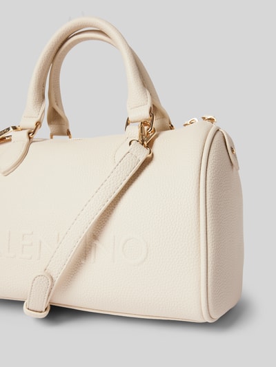 VALENTINO BAGS Handtasche mit Label-Prägung Modell 'RISED' Ecru 2