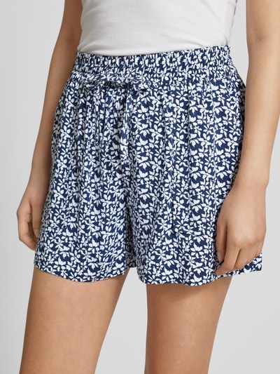 Esprit Shorts mit floralem Muster Modell 'CALUSA' Dunkelblau 3