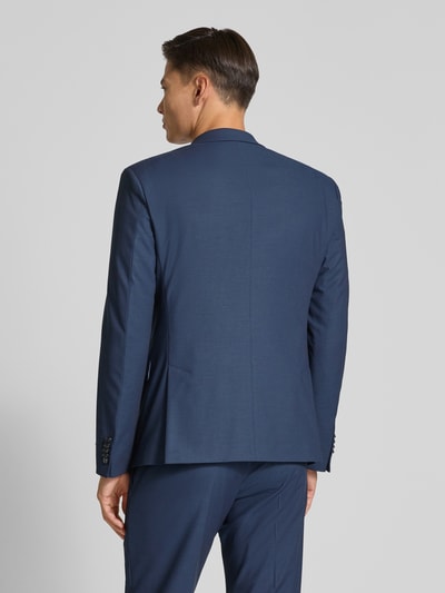 Strellson 2-knoops colbert met reverskraag, model 'Aidan' Donkerblauw - 5