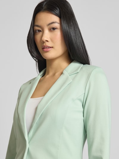 ICHI Slim fit blazer met paspelzakken, model 'KATE' Lichtgroen - 3