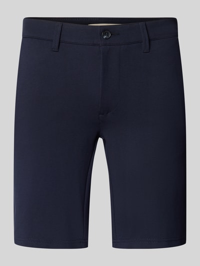 ONLY & SONS Regular Fit Bermudas aus Viskose-Mix Modell 'MARK' Marine 2