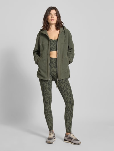 VARLEY Stanik z tyłem o kroju bokserki model ‘ALWAYS SELMA’ Oliwkowy 1