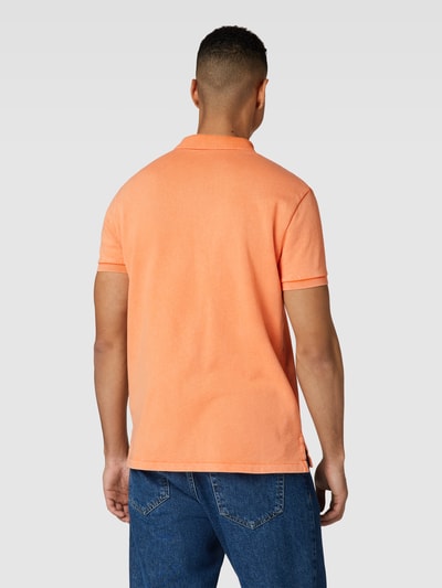 Polo Ralph Lauren Poloshirt mit Label-Stitching Orange 5