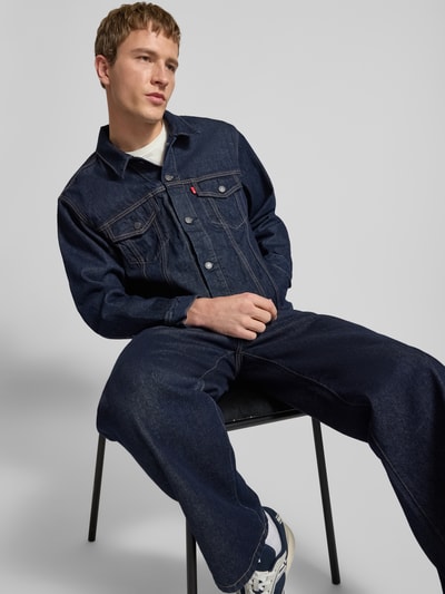 Levi's® Relaxed Fit Jeansjacke aus reiner Baumwolle Dunkelblau 3