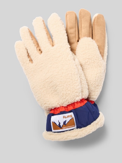 Barts Handschuhe mit Label-Detail Modell 'ISAFJORD' Offwhite 1